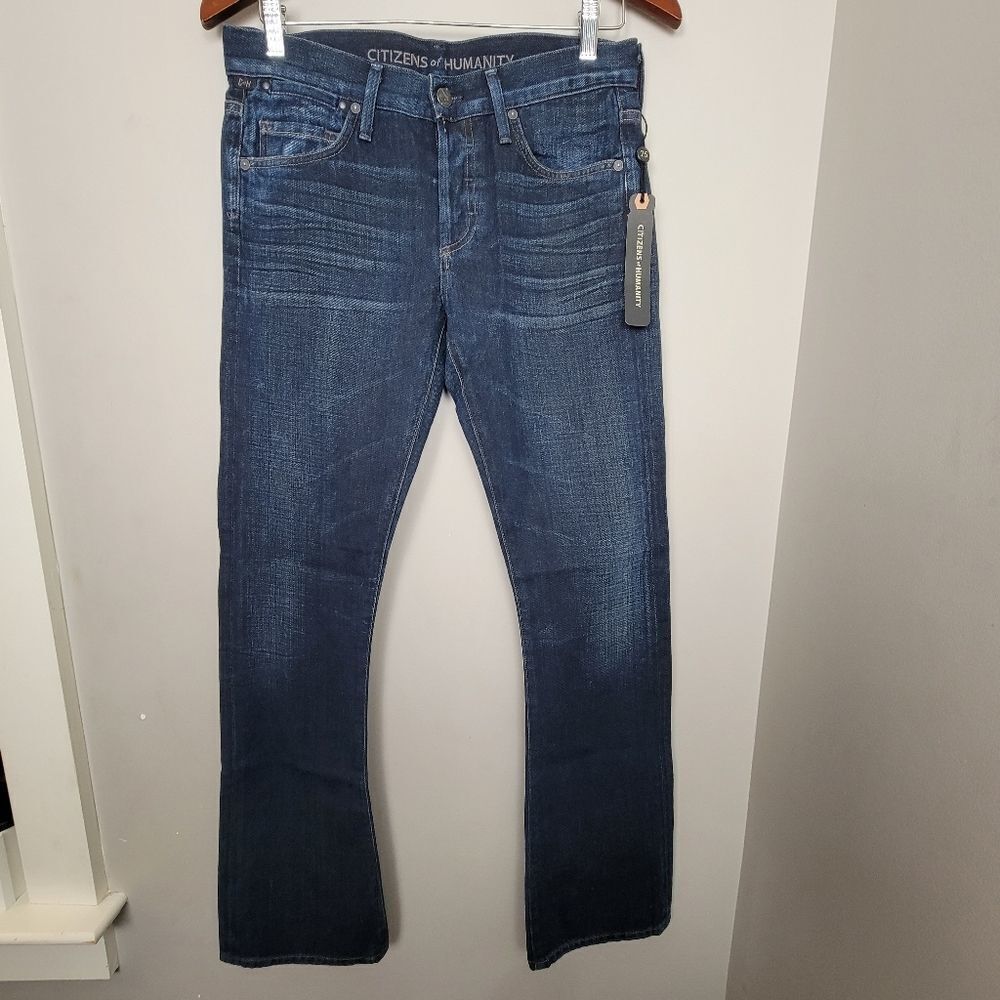 Citizens of Humanity Riley Boy Boot Button Fly Jeans 25